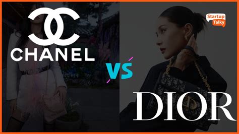 differences between dior and chanel.